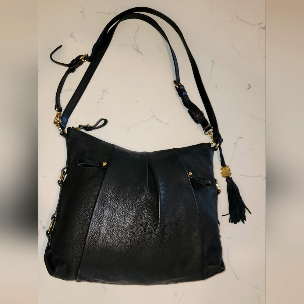VINCE CAMUTO Leather Shoulder Handbag